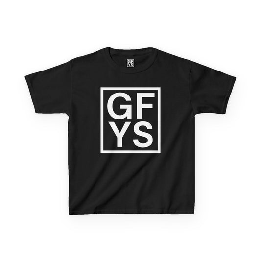 Kids Tee - GFYS Block Logo - Black